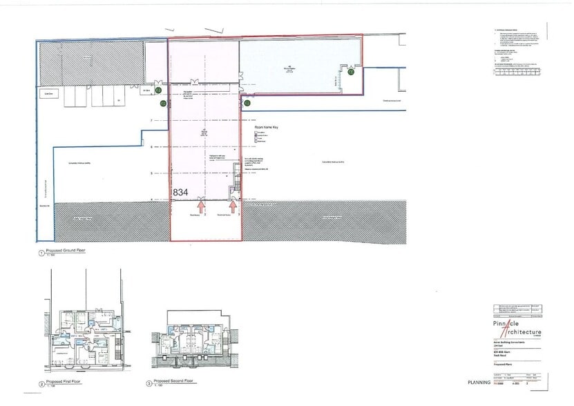 834-838 Alum Rock Rd, Birmingham à vendre - Plan d’étage – Image 2 sur 4