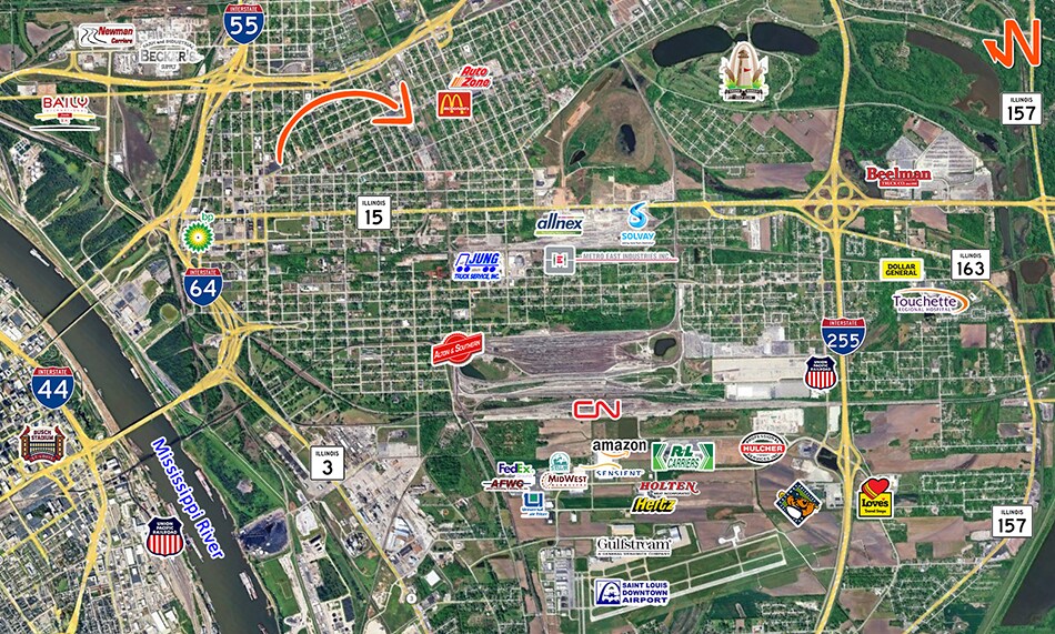 575 N 20th St, East St Louis, IL à vendre - Photo de l’immeuble – Image 2 sur 15