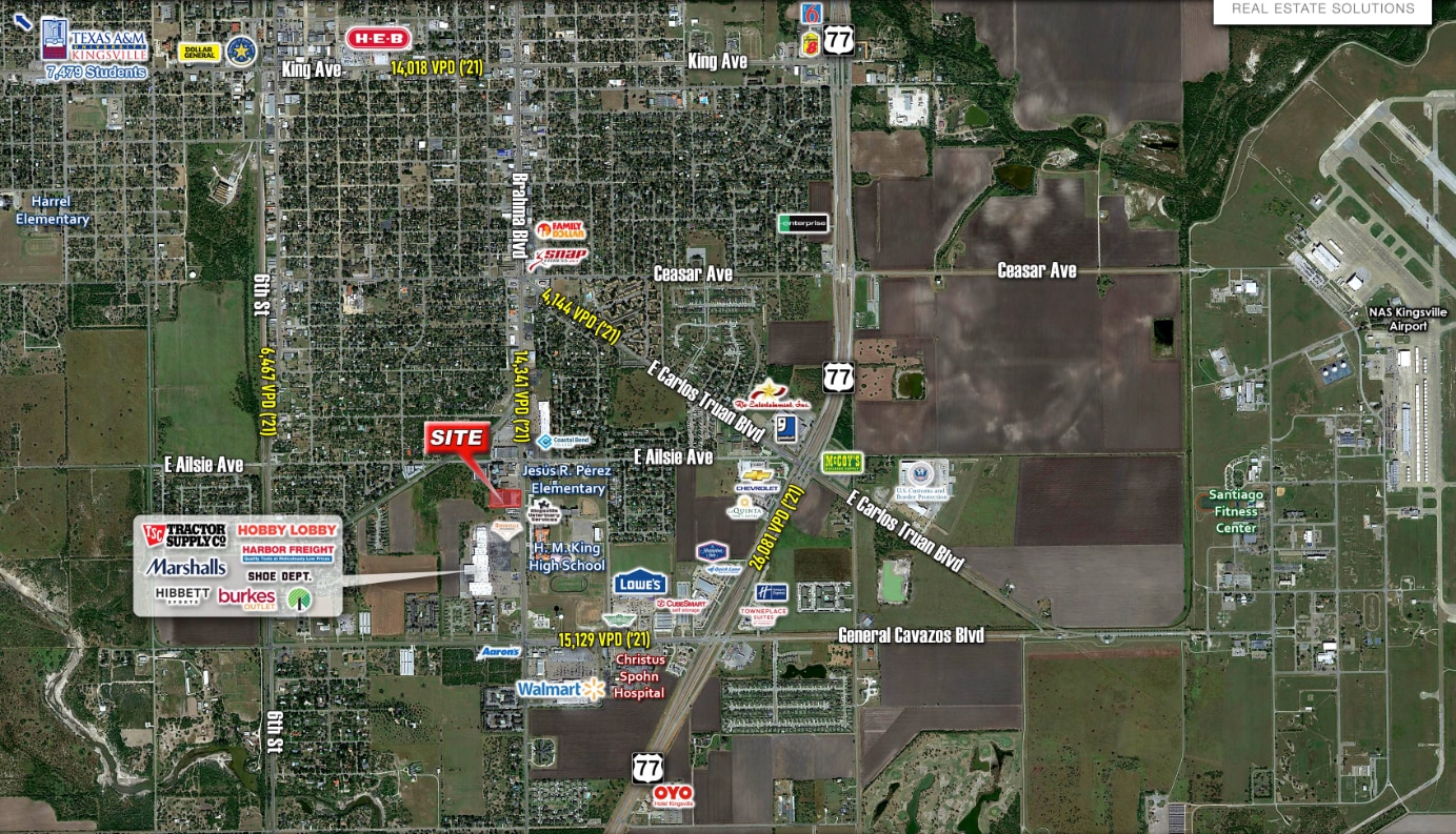 2021 S Brahma Blvd, Kingsville, TX à louer Photo de l’immeuble– Image 1 sur 3