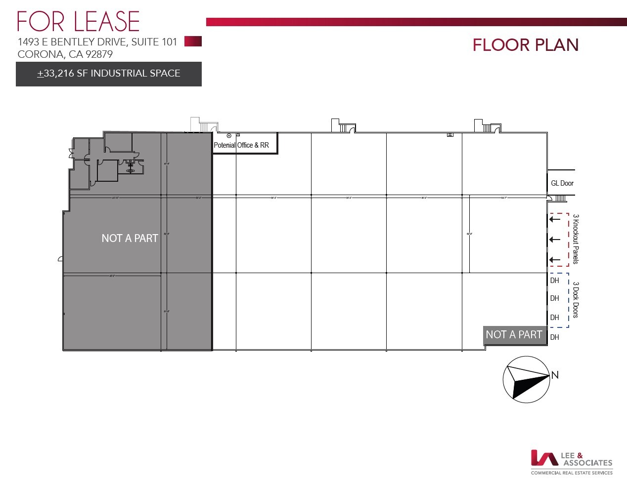 1493 E Bentley Dr, Corona, CA à louer Plan d’étage– Image 1 sur 1