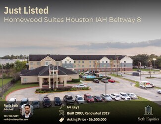 Plus de détails pour 1340 N Sam Houston Pky E, Houston, TX - Hôtellerie à vendre