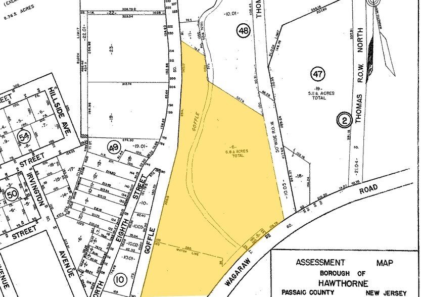 85 Wagaraw Rd, Hawthorne, NJ à louer - Plan cadastral – Image 2 sur 26