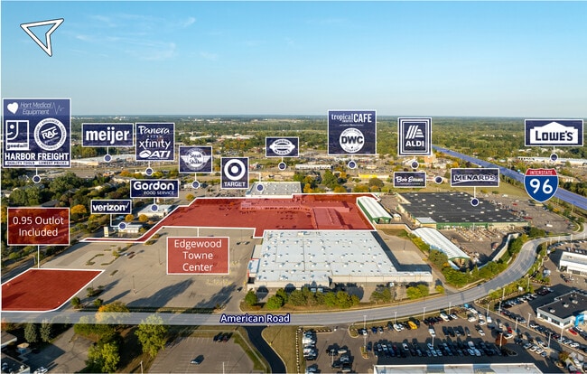 Plus de détails pour 438-462 E Edgewood Blvd, Lansing, MI - Local commercial aux enchères