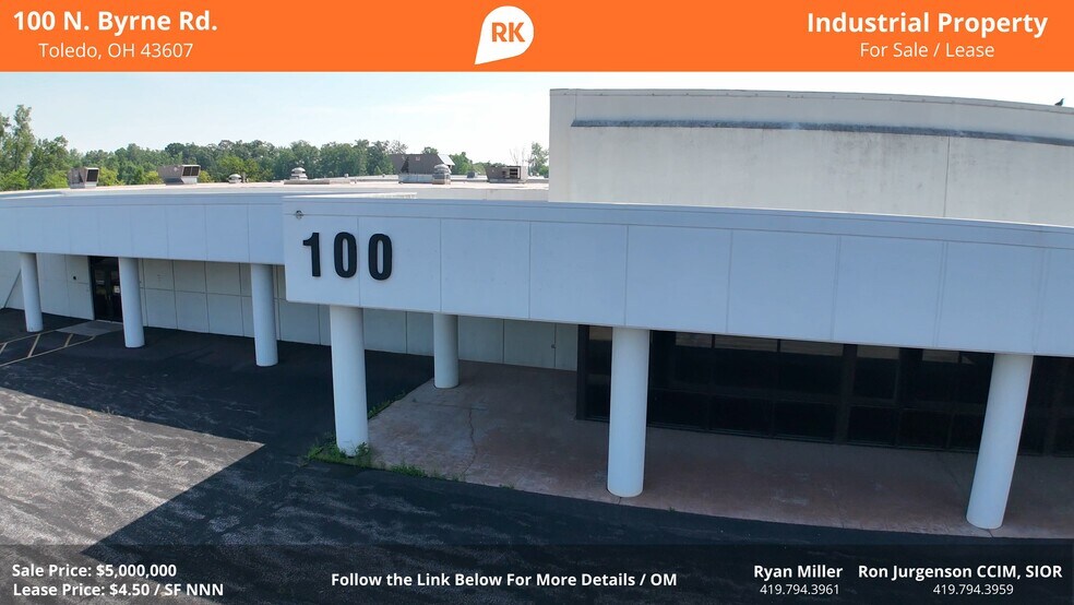 100 N Byrne Rd, Toledo, OH à louer - Vidéo sur l’annonce professionnelle – Image 2 sur 12