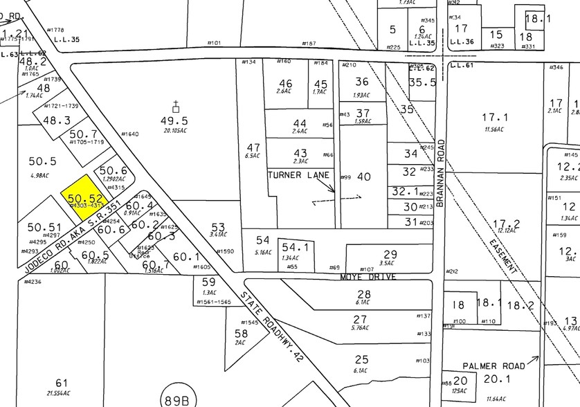 4303-4313 Jodeco Rd, Mcdonough, GA à louer - Plan cadastral – Image 2 sur 3