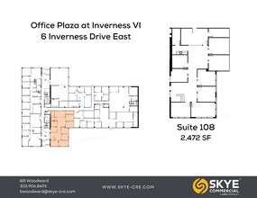 6 Inverness Ct E, Englewood, CO à louer Plan d’étage– Image 1 sur 1