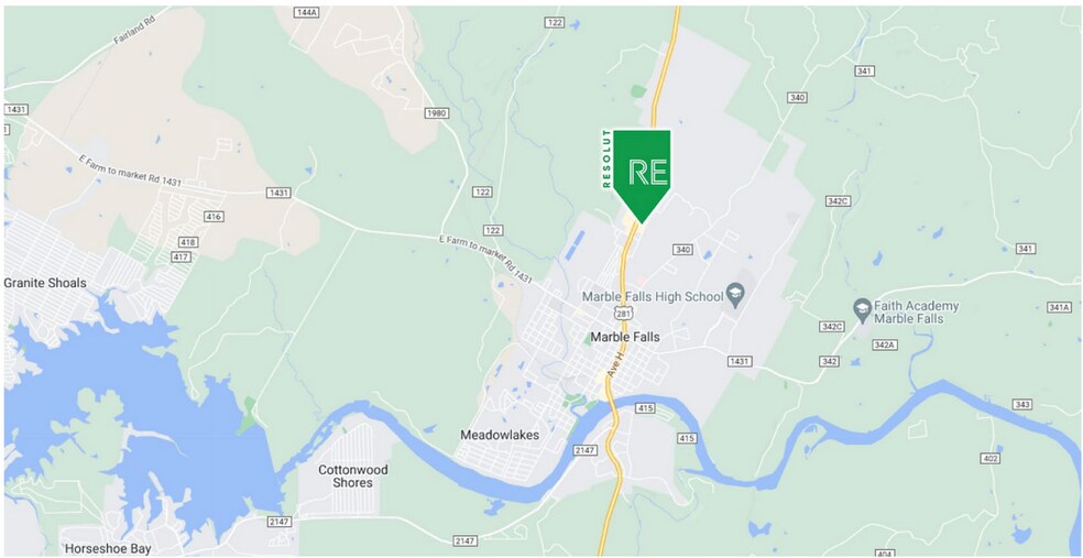 2551 Hwy 281, Marble Falls, TX à louer - Photo de l’immeuble – Image 2 sur 8