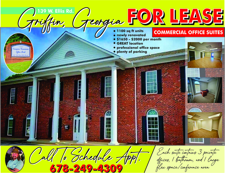 139 W Ellis Rd, Griffin, GA à louer - Photo de l’immeuble – Image 1 sur 33