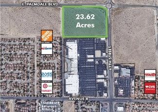 Plus de détails pour E Palmdale Ave, Palmdale, CA - Terrain à louer