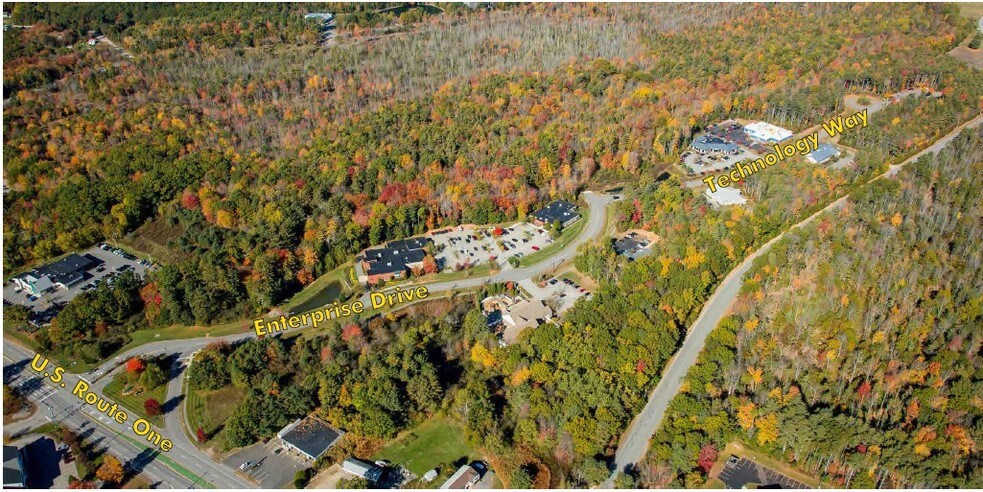 375 US Route 1, Scarborough, ME à vendre - Aérien – Image 2 sur 2