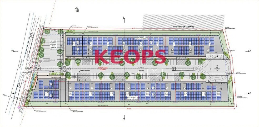Local d'activités dans Noé à vendre - Plan d’étage – Image 3 sur 4