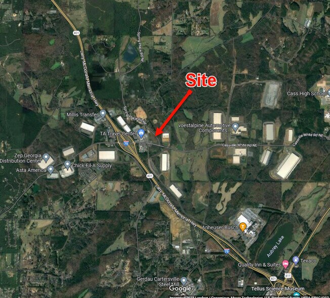 1011 Cassville White Rd NE, Cartersville, GA à vendre - Photo principale – Image 1 sur 7