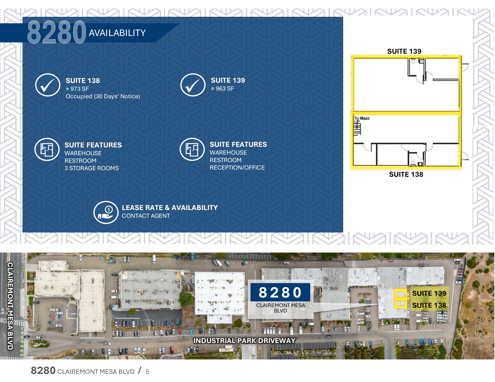 8252-8280 Clairemont Mesa Blvd, San Diego, CA à louer Photo intérieure– Image 1 sur 1