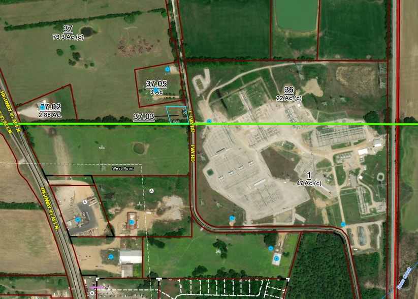 2033 Division St, West Point, MS à vendre - Aérien – Image 2 sur 2