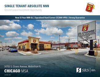 Plus de détails pour 14701 Cicero Ave, Midlothian, IL - Local commercial à vendre