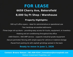 6659 Cherry ave, Bakersfield, CA à louer Photo intérieure– Image 1 sur 7