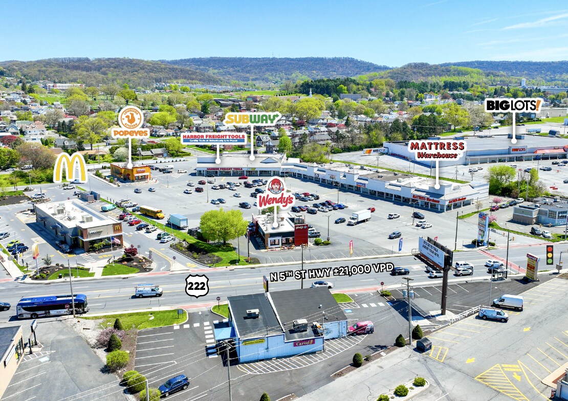 3229 N 5th Street Hwy, Reading, PA à louer Photo de l’immeuble– Image 1 sur 2