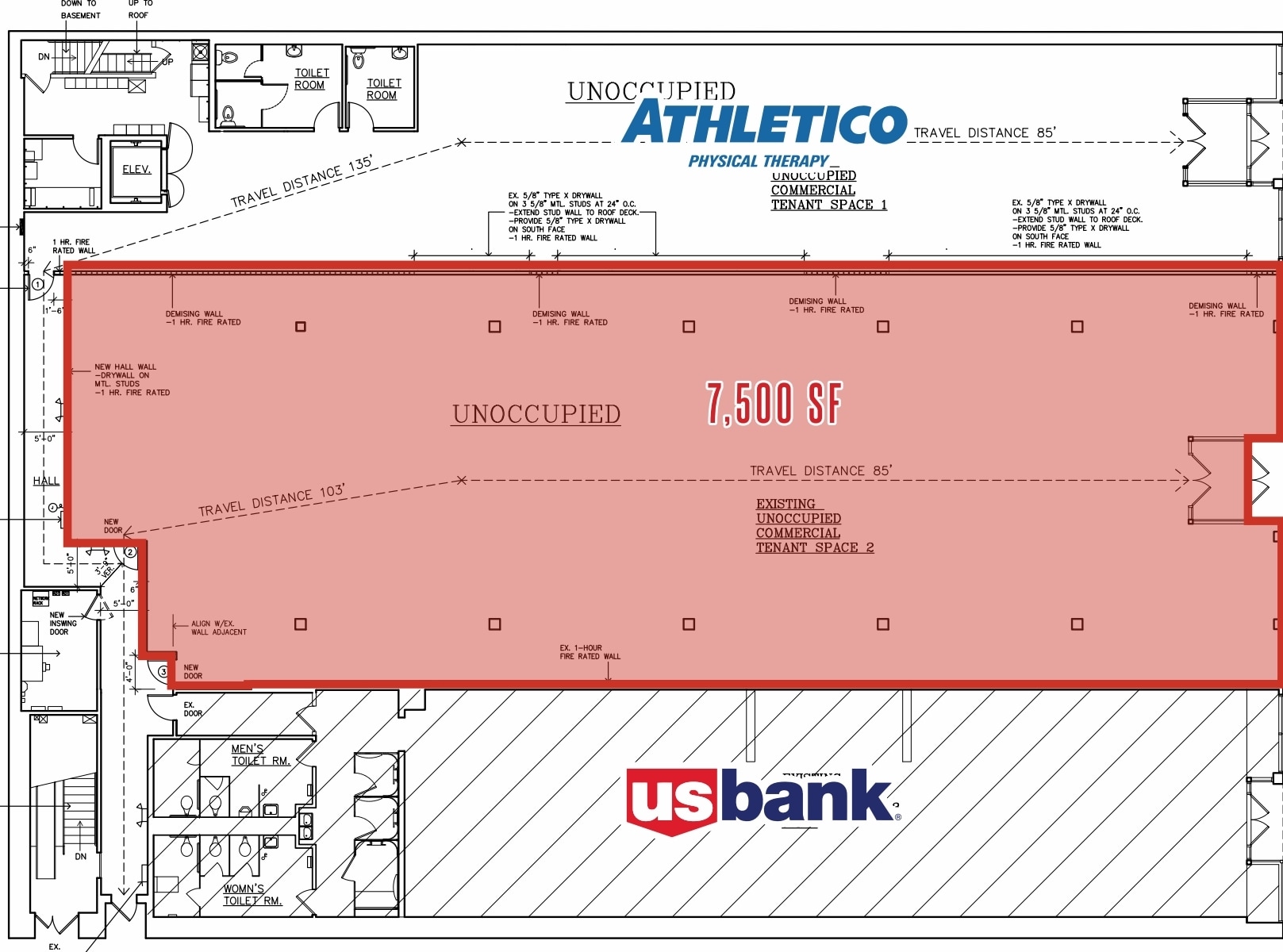 3214-3218 N Broadway St, Chicago, IL à louer Plan d’étage– Image 1 sur 5