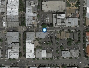 108-118 E Amerige Ave, Fullerton, CA - Vue aérienne vue de carte