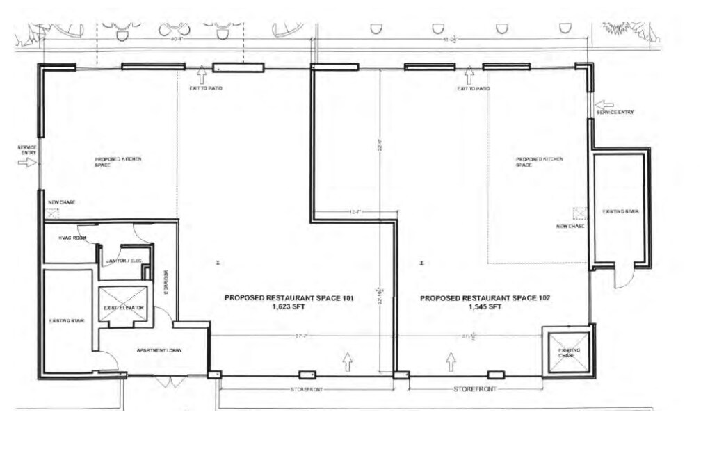 1006 Richmond Rd, Williamsburg, VA à louer Plan d’étage– Image 1 sur 1