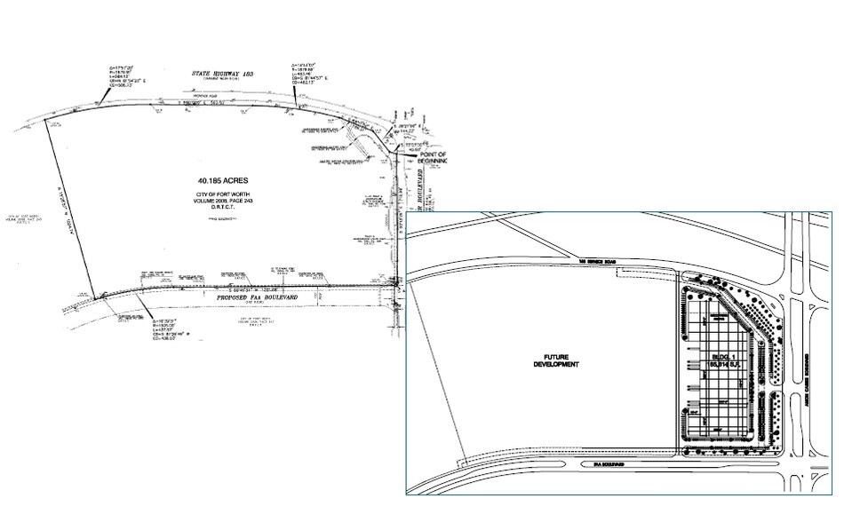 14401 FAA Blvd, Fort Worth, TX à louer - Plan de site – Image 2 sur 4