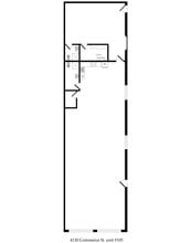 4121 Commerce St, Dallas, TX à louer Plan d’étage– Image 1 sur 1