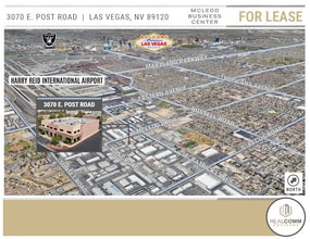 3070 E Post Rd, Las Vegas, NV - VUE AÉRIENNE  vue de carte