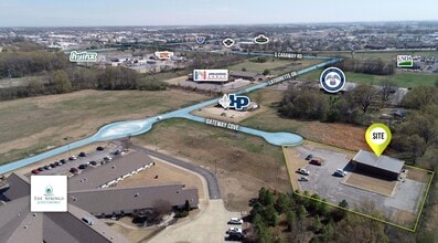 3409 Gateway Cv, Jonesboro, AR - Vue aérienne vue de carte