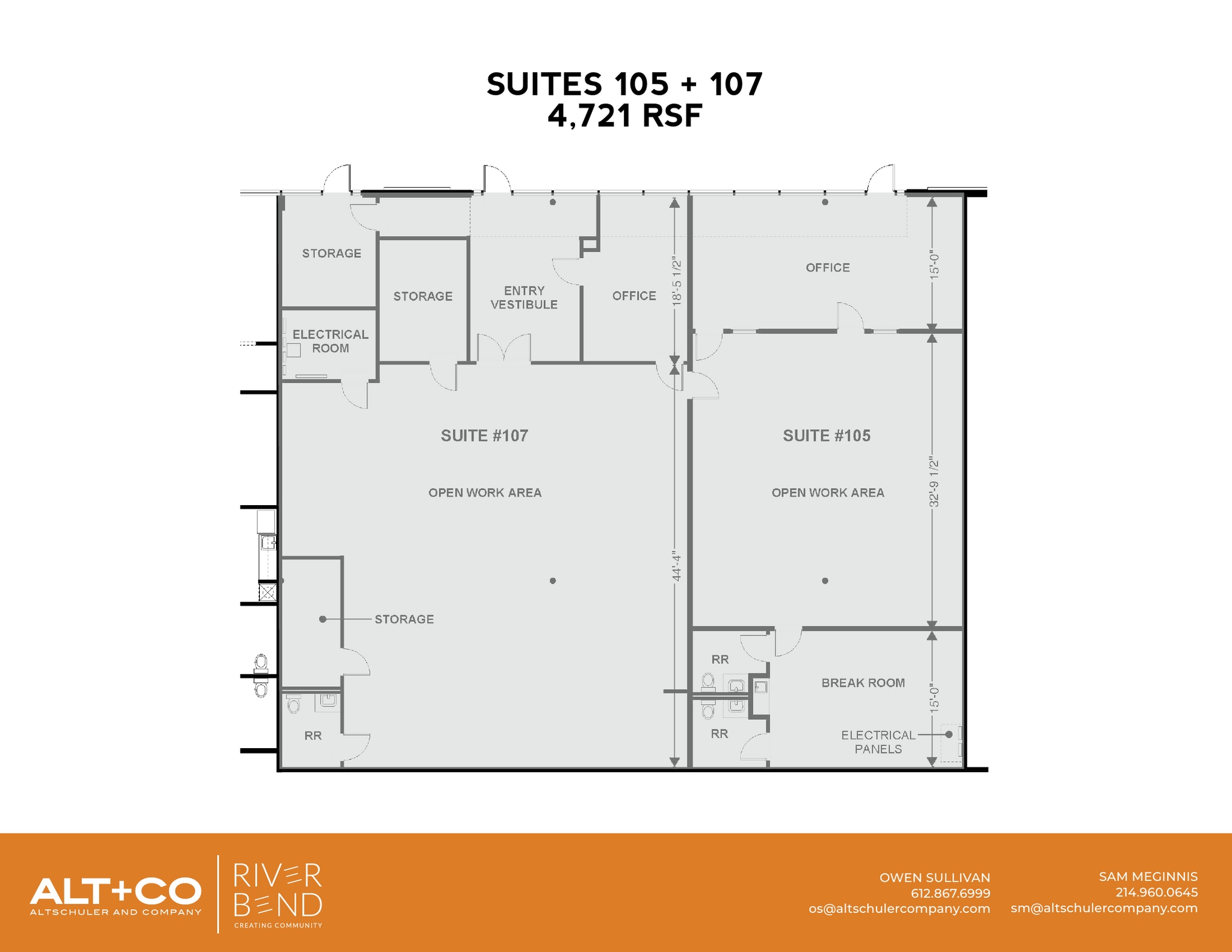 2025 Irving Blvd, Dallas, TX à louer Plan d’étage– Image 1 sur 2