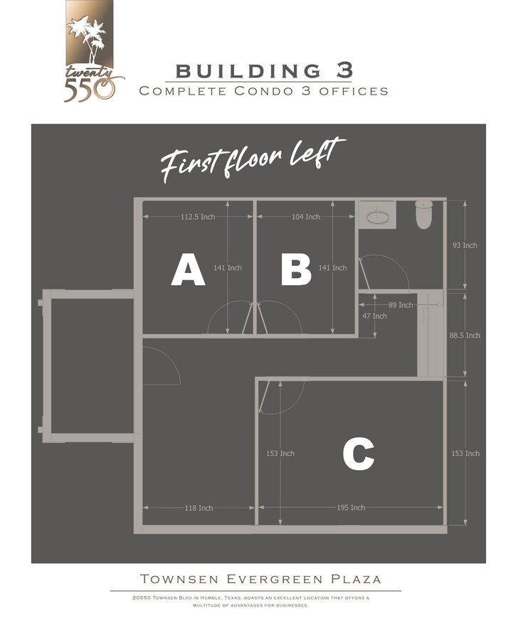 20550 Townsen Blvd, Humble, TX 77338 - Lot 1.102 -  - Plan d’étage - Image 1 of 3
