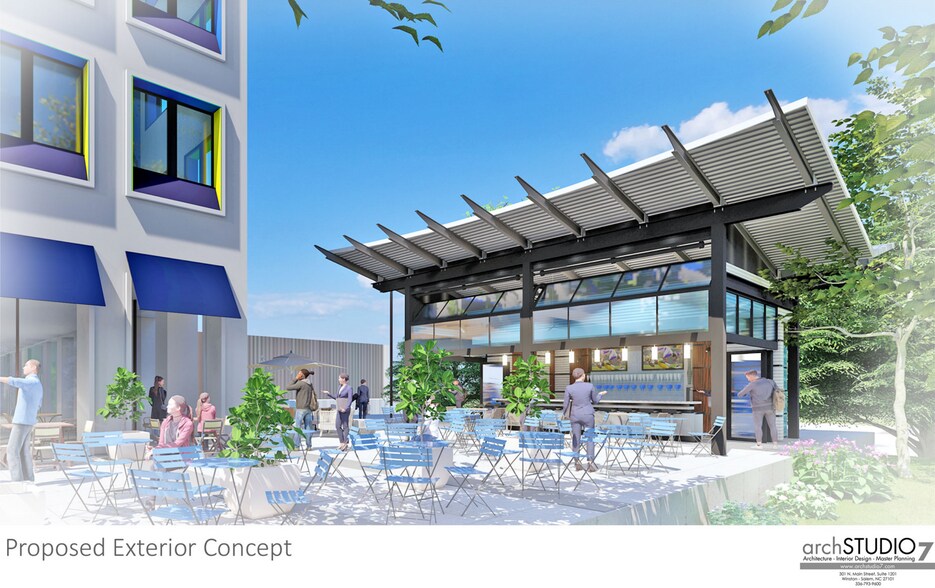 W 3rd St, Winston-Salem, NC à louer - Photo de l’immeuble – Image 2 sur 20