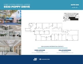 9330 Poppy Dr, Dallas, TX à louer Plan d’étage– Image 1 sur 1