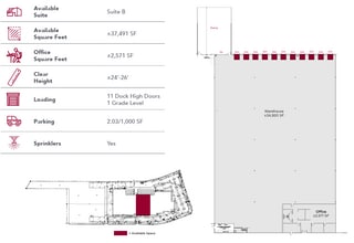 41995 Zevo Dr, Temecula, CA à louer Plan d’étage– Image 1 sur 1