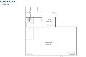 8829-8835 Complex Dr, San Diego, CA à louer Plan d’étage– Image 1 sur 2