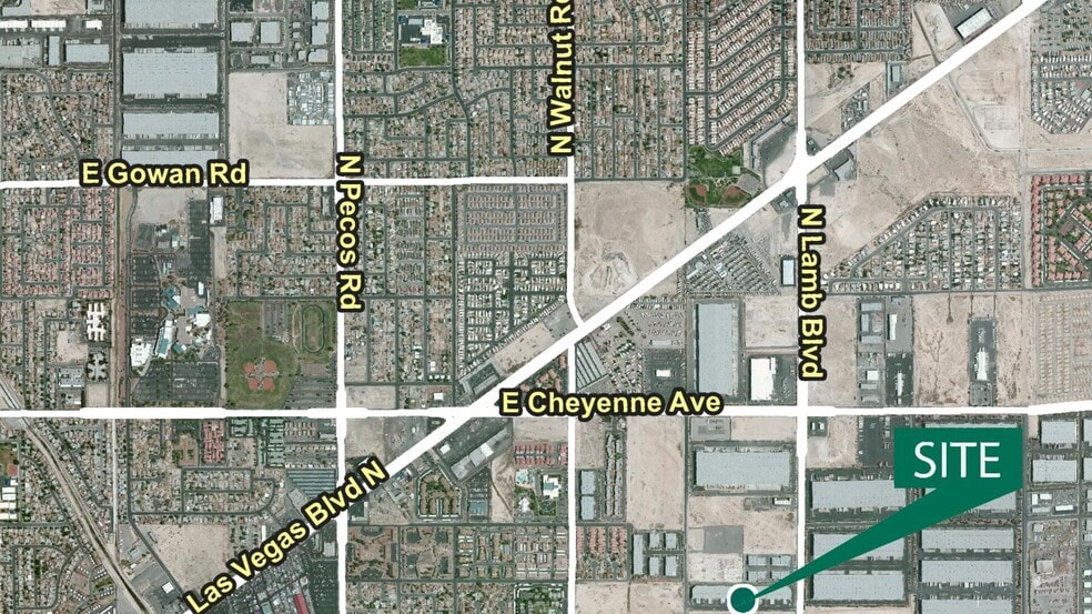 2875 N Lamb Blvd, Las Vegas, NV à louer - Aérien – Image 2 sur 6