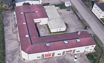 Heillecourt - Vue aérienne  vue de carte