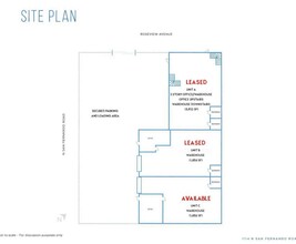 1114 N San Fernando Rd, Los Angeles, CA à louer Plan d’étage– Image 1 sur 1