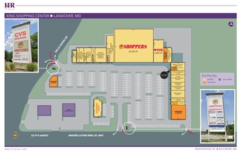 7001-7101 Martin Luther King Jr Hwy, Landover, MD à louer Plan de site– Image 1 sur 1