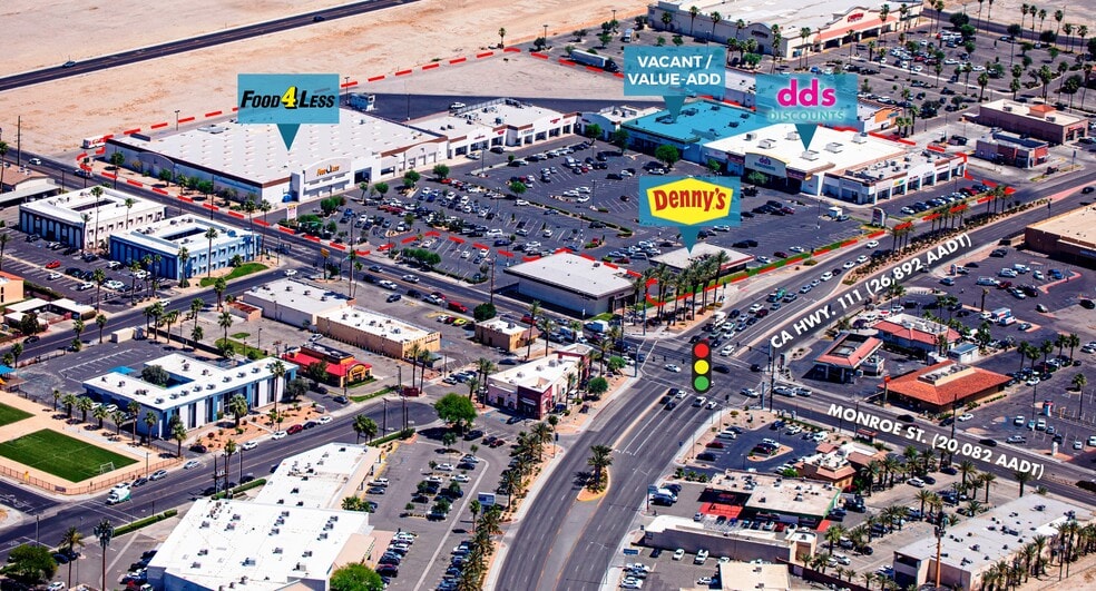 Indio Plaza portefeuille de 6 biens à vendre sur LoopNet.fr - Photo principale – Image 1 sur 6