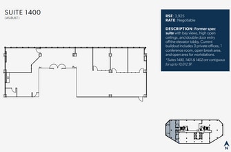 610 W Ash St, San Diego, CA à louer Plan d’étage– Image 1 sur 1