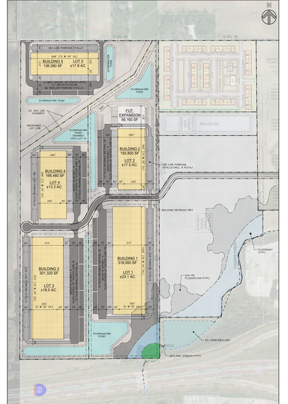 700 West St, Pendleton, IN à louer - Plan de site – Image 2 sur 2