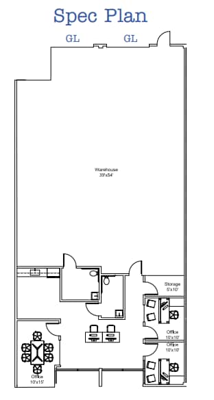 8250 Vickers St, San Diego, CA à louer Plan d’étage– Image 1 sur 1