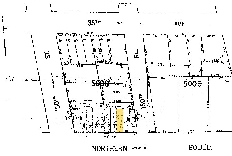 150-15 Northern Blvd, Flushing, NY à vendre - Plan cadastral – Image 3 sur 8