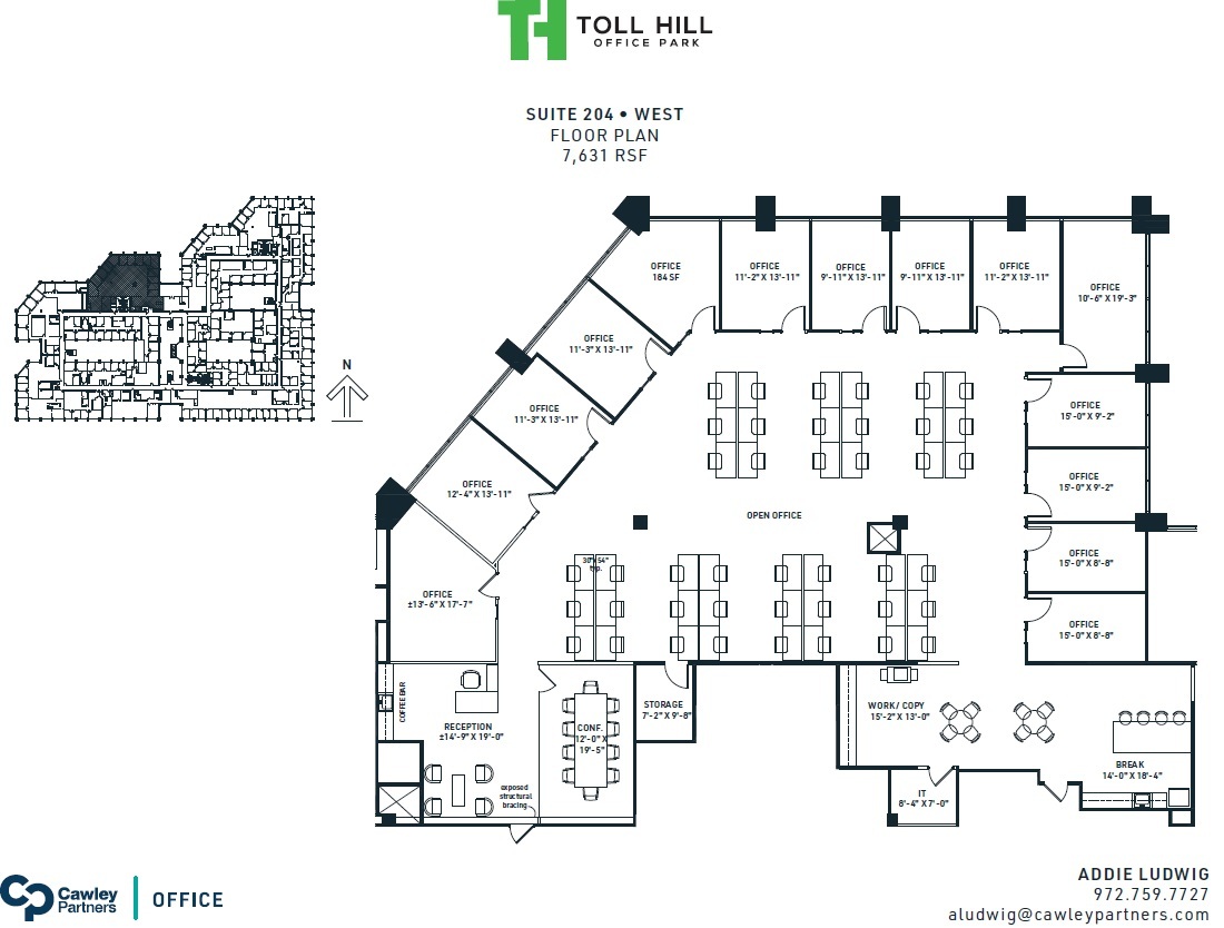 5310 Harvest Hill Rd, Dallas, TX à louer Plan d’étage– Image 1 sur 8