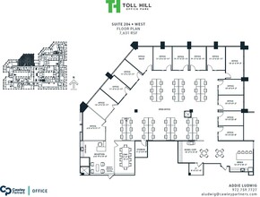 5310 Harvest Hill Rd, Dallas, TX à louer Plan d’étage– Image 1 sur 8