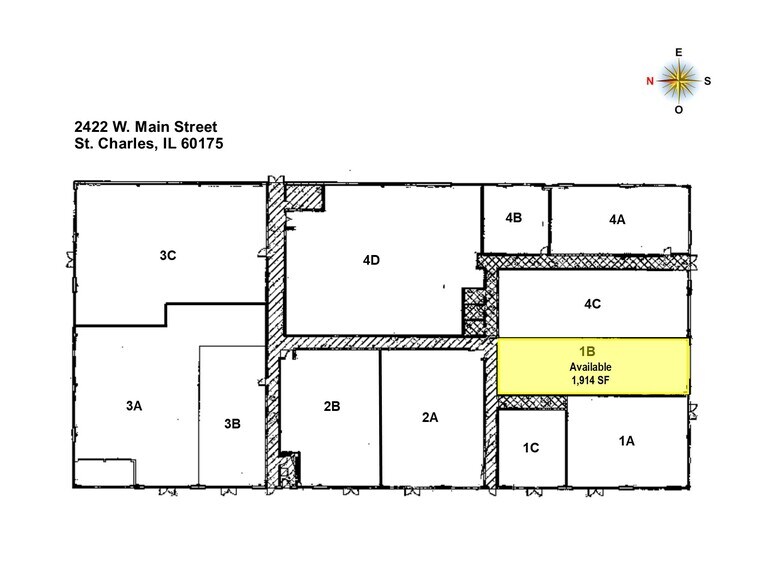 2422 W Main St, St Charles, IL à louer - Photo de l’immeuble – Image 2 sur 2