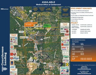 Plus de détails pour Courthouse Landing, Chesterfield, VA - Terrain à vendre