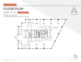 5200 Lankershim Blvd, North Hollywood, CA à louer Plan d’étage– Image 1 sur 1