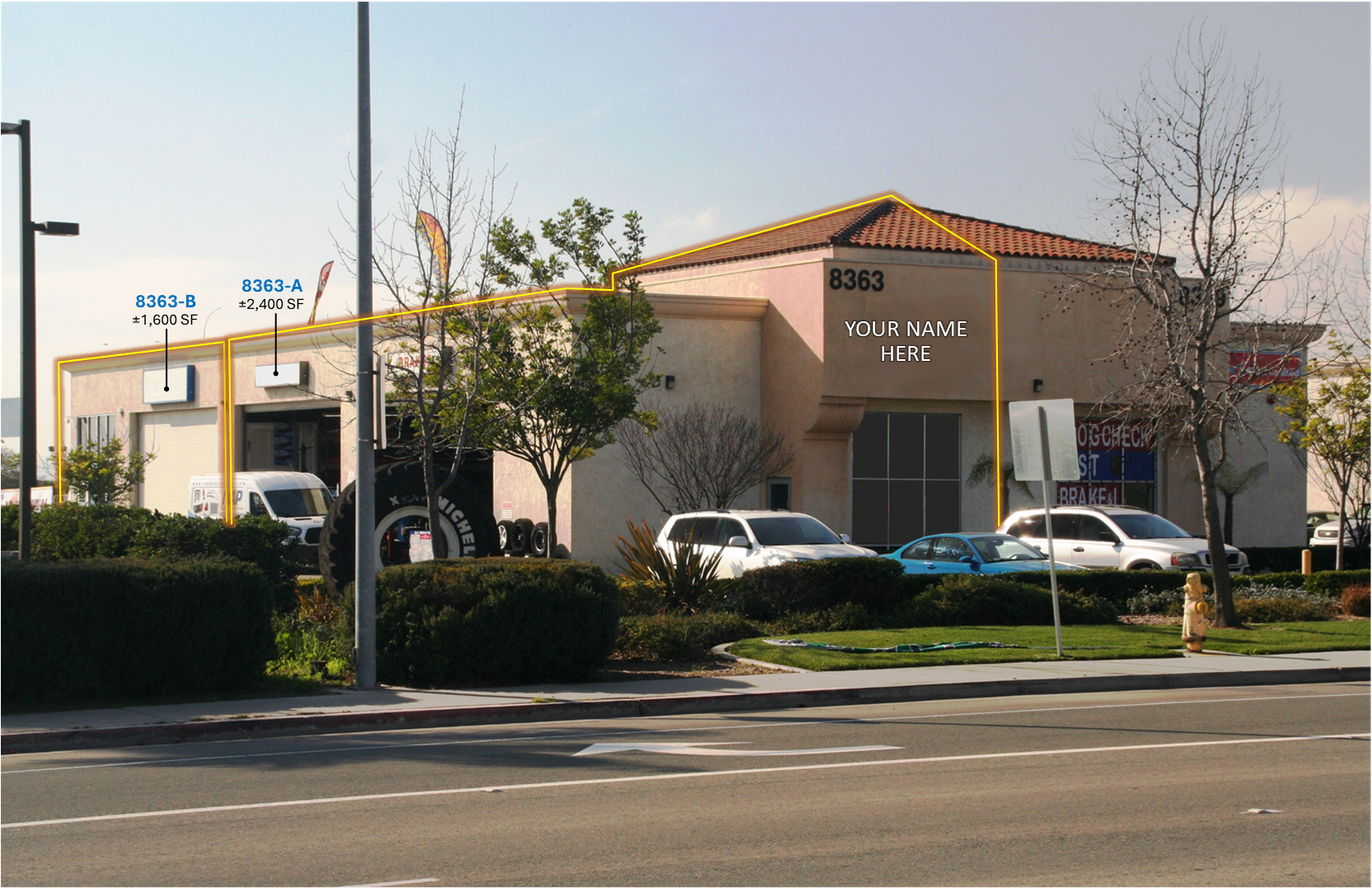 8359-8363 Otay Mesa Rd, San Diego, CA à louer Photo de l’immeuble– Image 1 sur 5