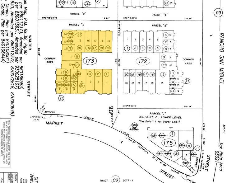 4125 Market St, Ventura, CA à vendre - Plan cadastral – Image 3 sur 3